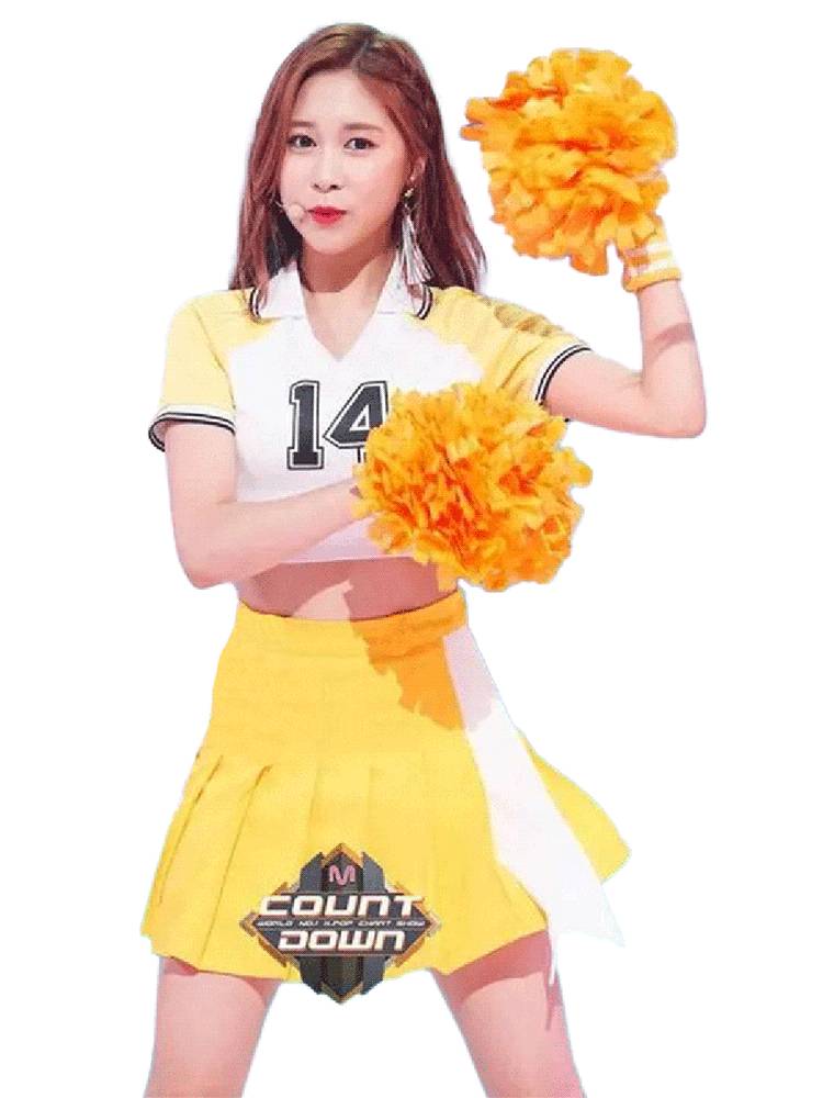 Women's team playing singing fitness exercise performance Middle school student sports meeting opening ceremony clothing cheerleader cheerleading performance service