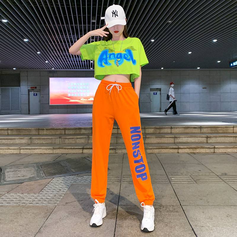 La La team clothing female adult youthful vitality Lala team cheerleading exercise jazz dance performance suit suit