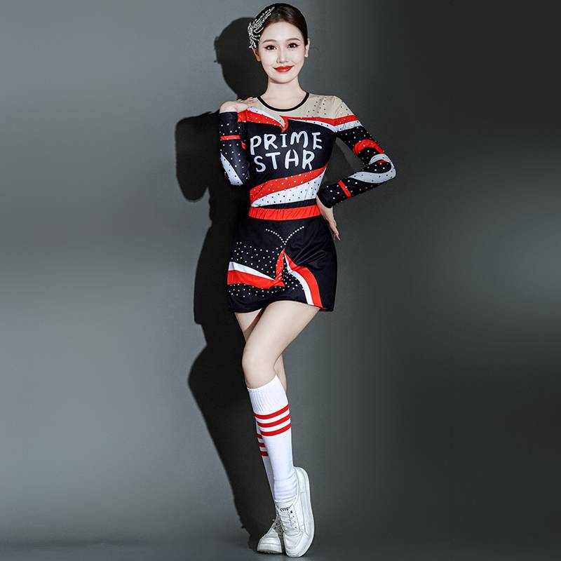 La La team clothing competition performance service modern dance healthy exercise fitness exercise youth vitality dance performance clothing adult