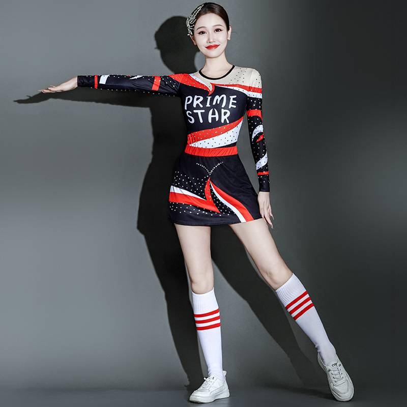La La team clothing competition performance service modern dance healthy exercise fitness exercise youth vitality dance performance clothing adult