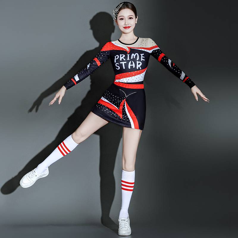La La team clothing competition performance service modern dance healthy exercise fitness exercise youth vitality dance performance clothing adult