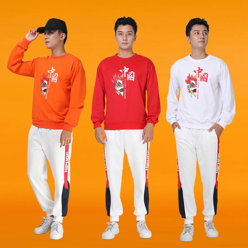 Lala team cheerleading performance service men's sisters dance clothing and gymmail modern dance adult performance clothing suite