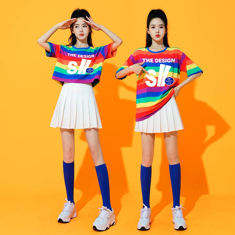 La La Team clothing female adult dancing sports la lam's jazz dance uniform college student fitness exercise service
