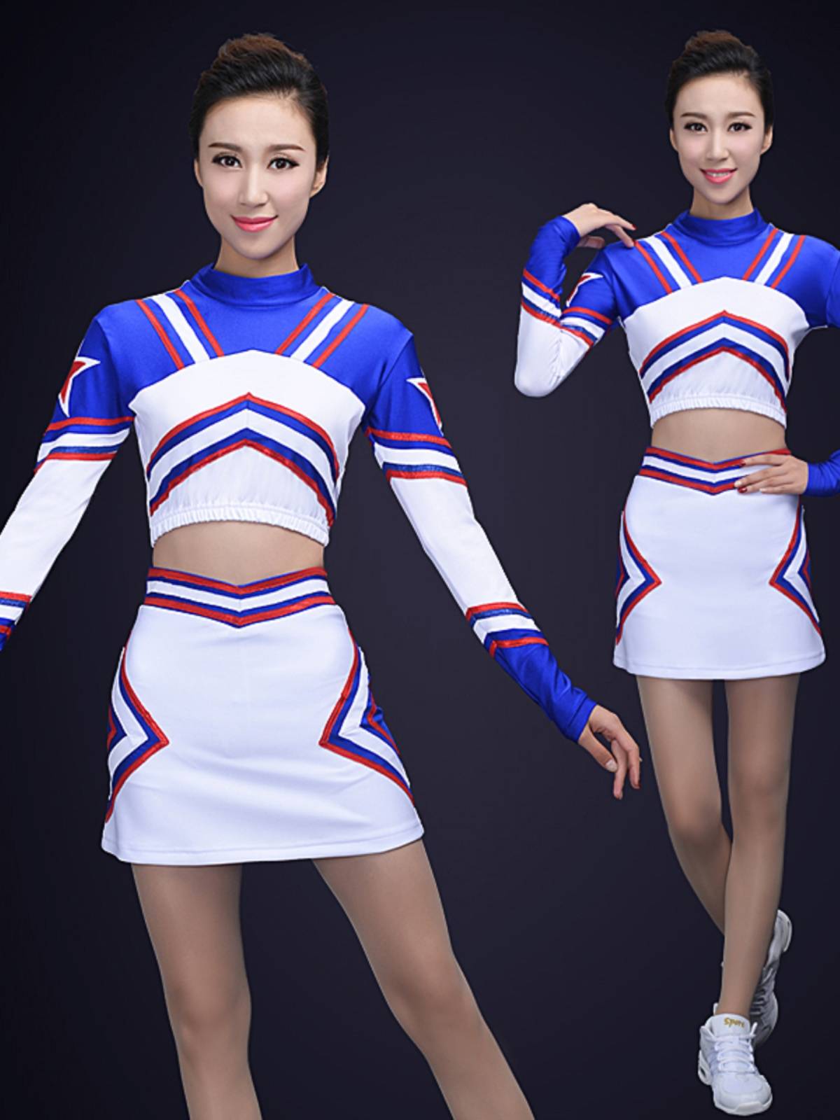 New Lala Team Clothing Customized Women's Long -sleeved White Garbon Fuck Clothing Stages