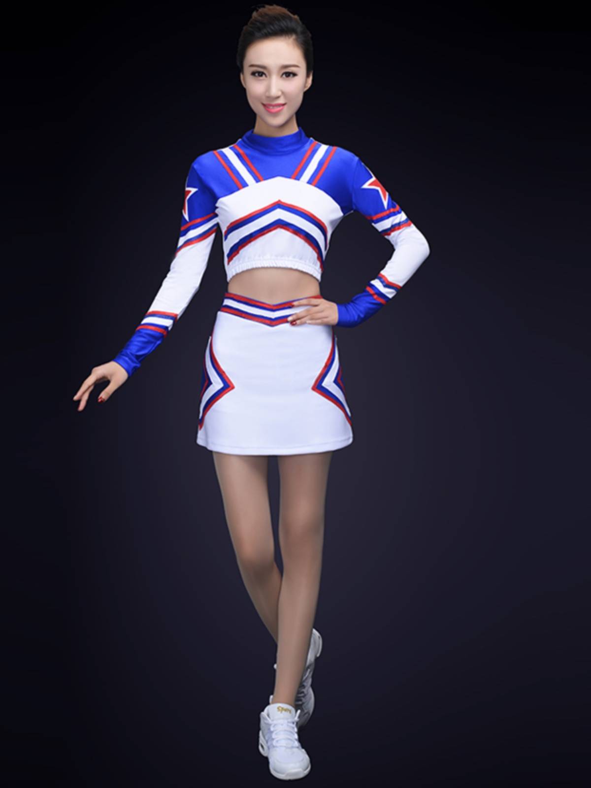 New Lala Team Clothing Customized Women's Long -sleeved White Garbon Fuck Clothing Stages
