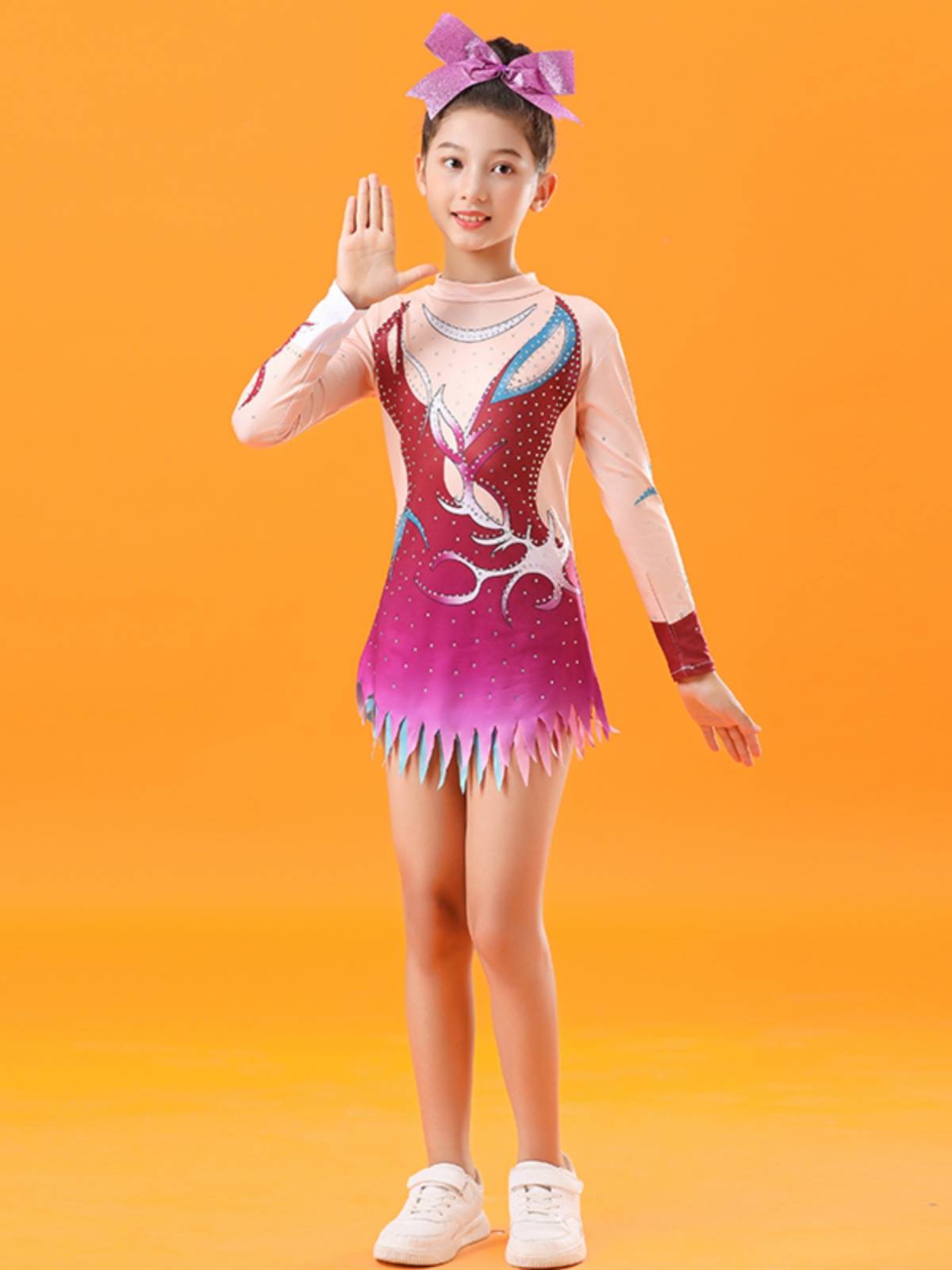 La La team uniform girls and girls performing clothes La La Fuck Dance Competition Games Fair Aesthetic Performance Server Jazz Dance