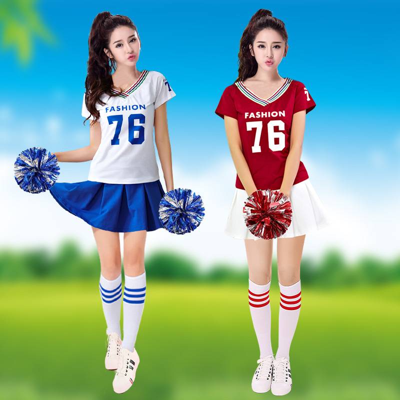 The opening ceremony of college students La La Team Clothing Games, Class Server Set Adult Square Dance Guojian Beauty Performance Girls