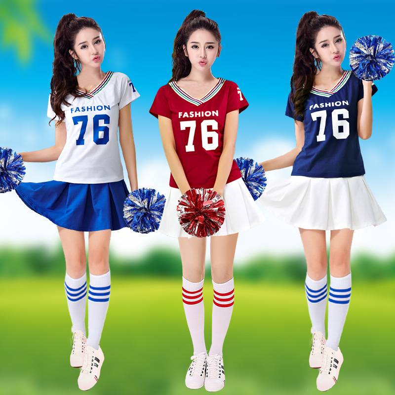 The opening ceremony of college students La La Team Clothing Games, Class Server Set Adult Square Dance Guojian Beauty Performance Girls