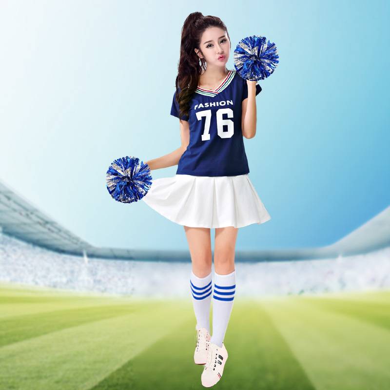 The opening ceremony of college students La La Team Clothing Games, Class Server Set Adult Square Dance Guojian Beauty Performance Girls