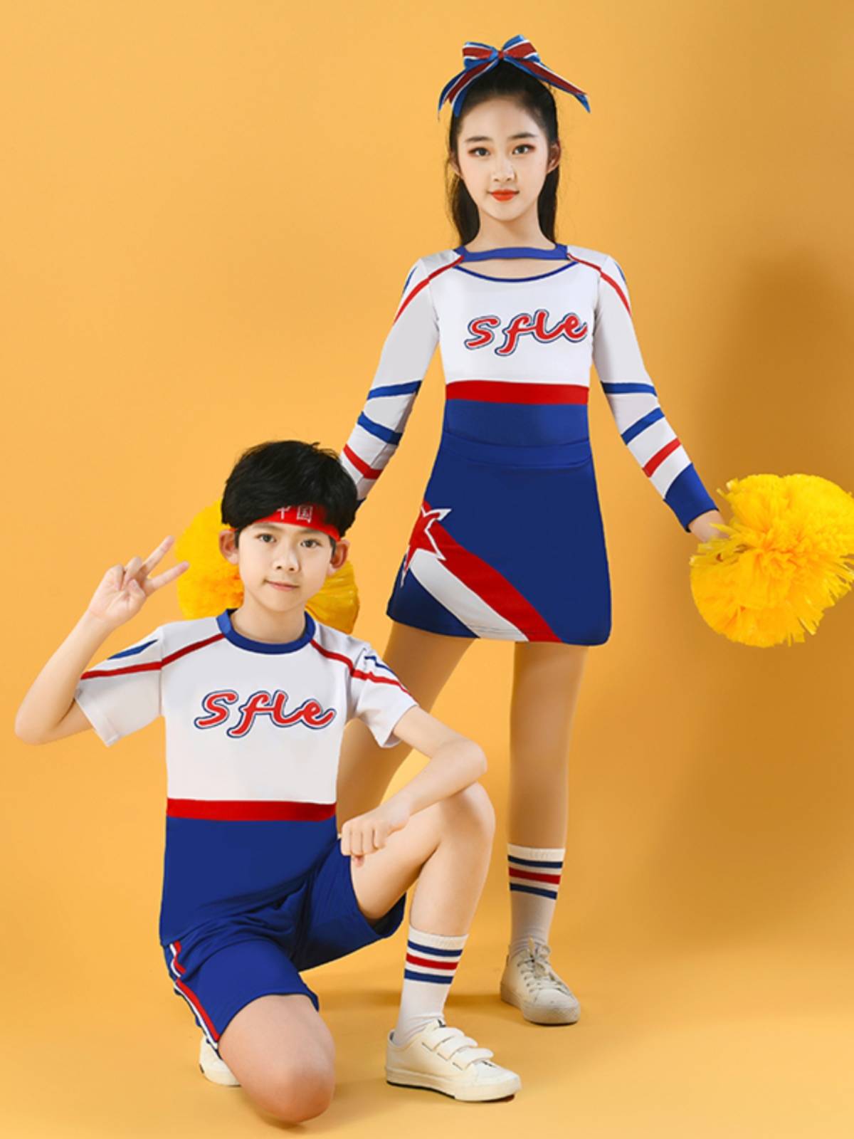 La La Team clothing children's performance service la la la fucan dance competition uniform sports show