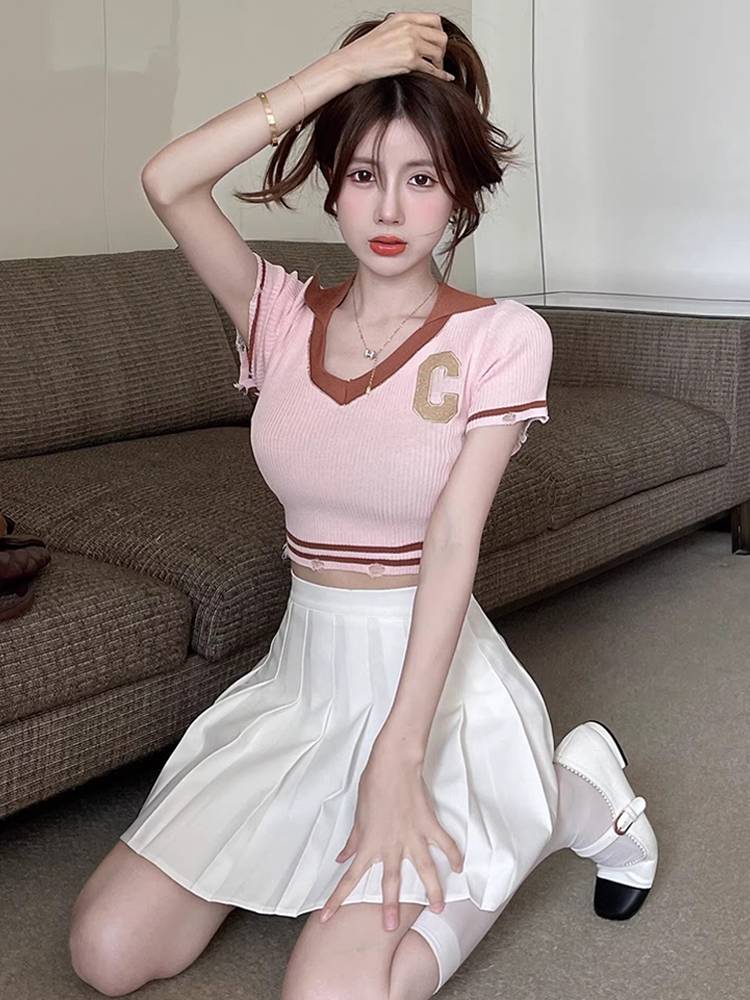 Female adult Korean version of jazz dance service bar night dance service Lala team cheerleading dance performance fitness exercise