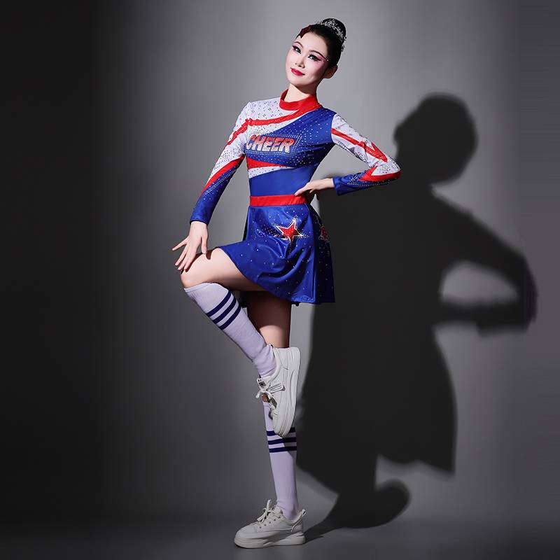 Customized Lara team clothing la la la la la la fucking fitness exercise gymnastics dance clothing adult bodybuilding competition service female