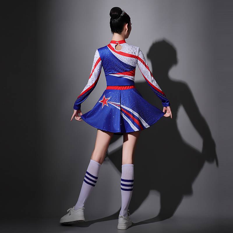 Customized Lara team clothing la la la la la la fucking fitness exercise gymnastics dance clothing adult bodybuilding competition service female