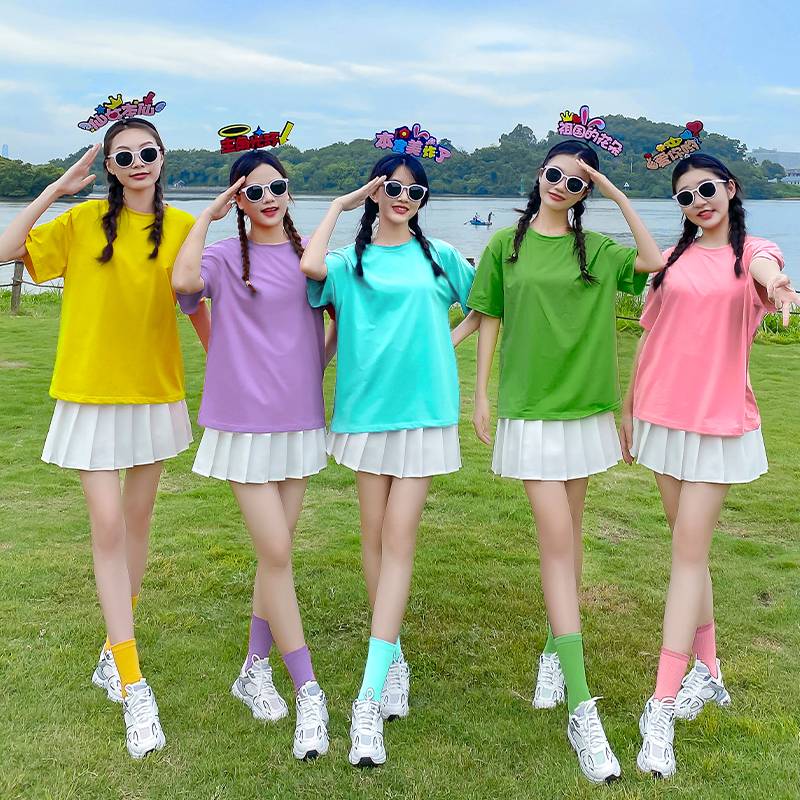 La La team clothing adult student group Lara team bodybuilding girl group new song Korean dance performance show