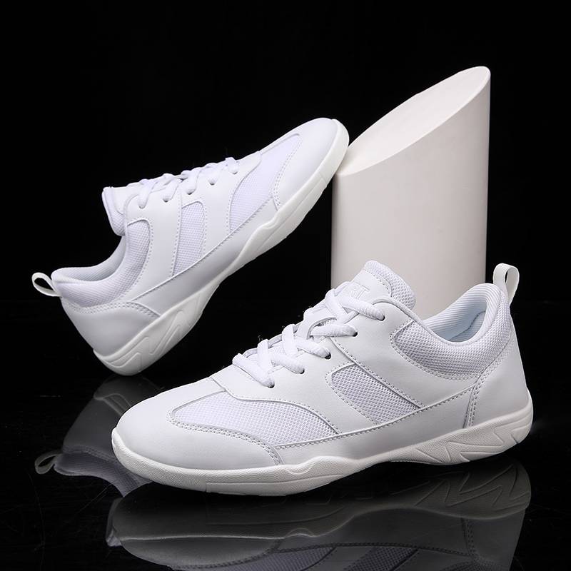 Competitive Jianmei Fuck Shoes White La La Fuck Shoes Breath Examination Training Shoes Competition Anti -slip Shoes Comfortable White Shoes