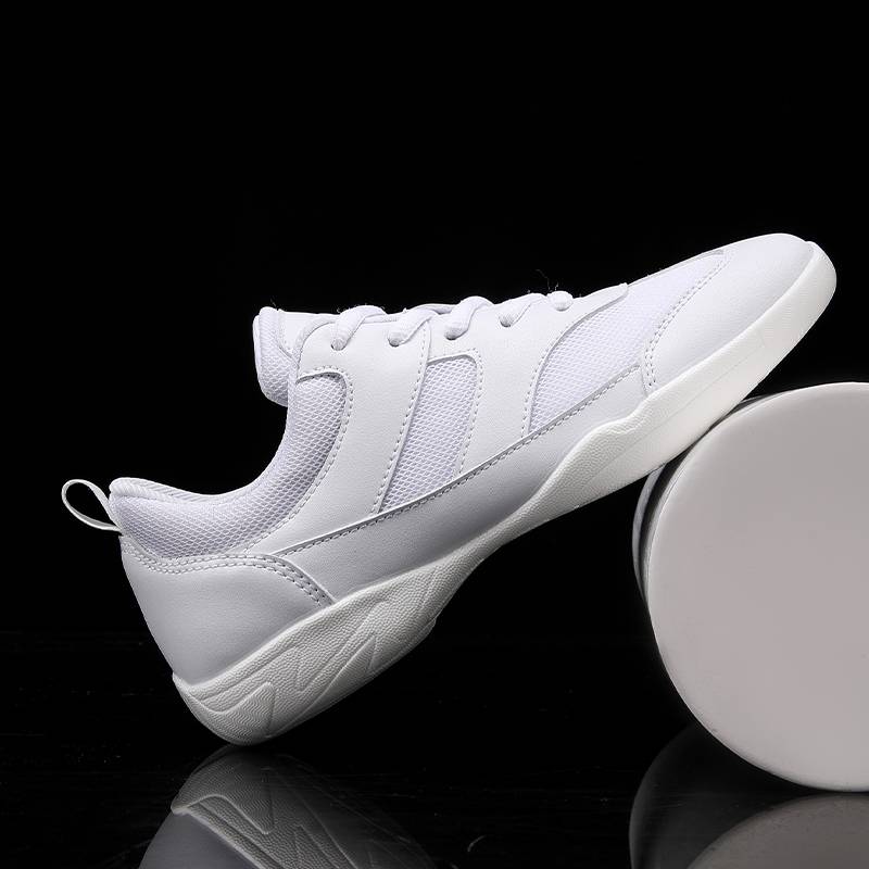 Competitive Jianmei Fuck Shoes White La La Fuck Shoes Breath Examination Training Shoes Competition Anti -slip Shoes Comfortable White Shoes