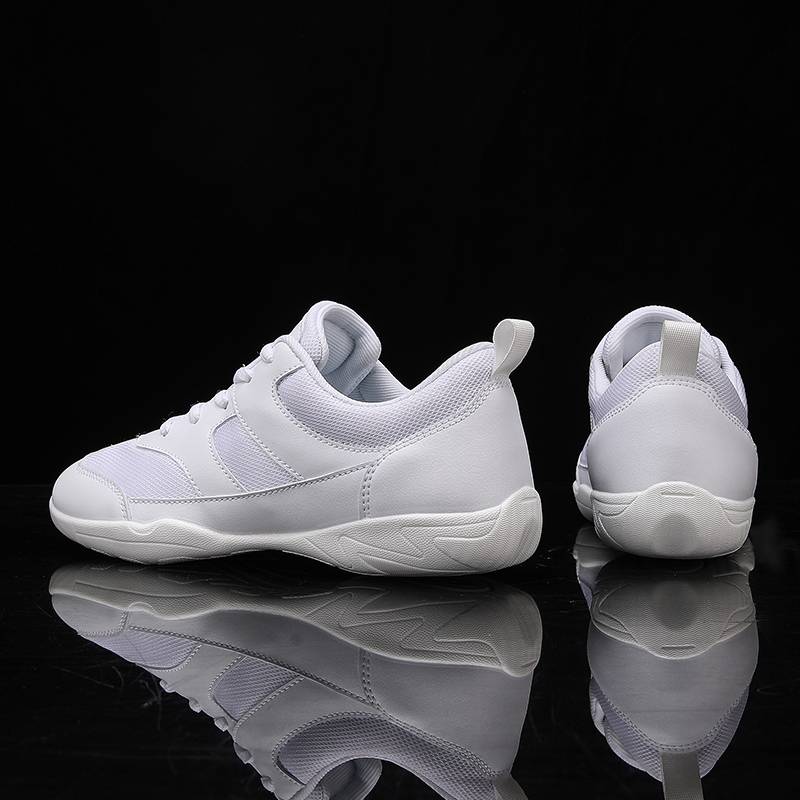Competitive Jianmei Fuck Shoes White La La Fuck Shoes Breath Examination Training Shoes Competition Anti -slip Shoes Comfortable White Shoes