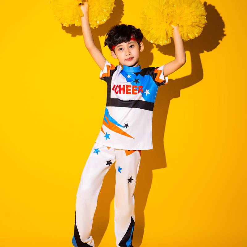 Customized new cheerleading performance service primary and secondary school competitive fitness exercise competition performance clothes for children group clothing women