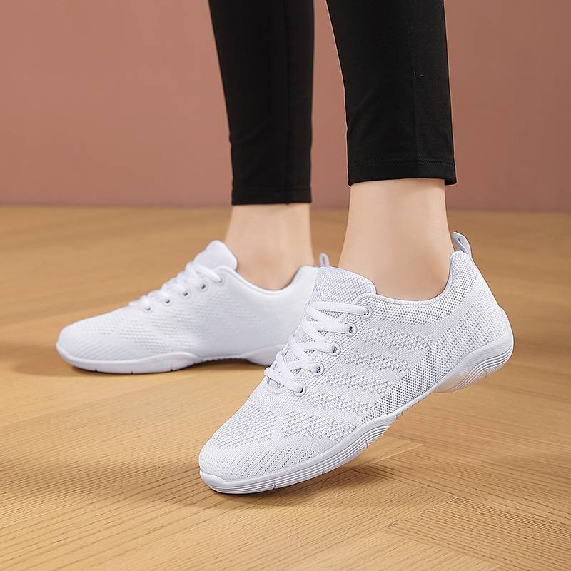 Yingrui cheerleading shoe white gym shoes children's gymnastics shoes female competitive health shoes competition shoes training shoes
