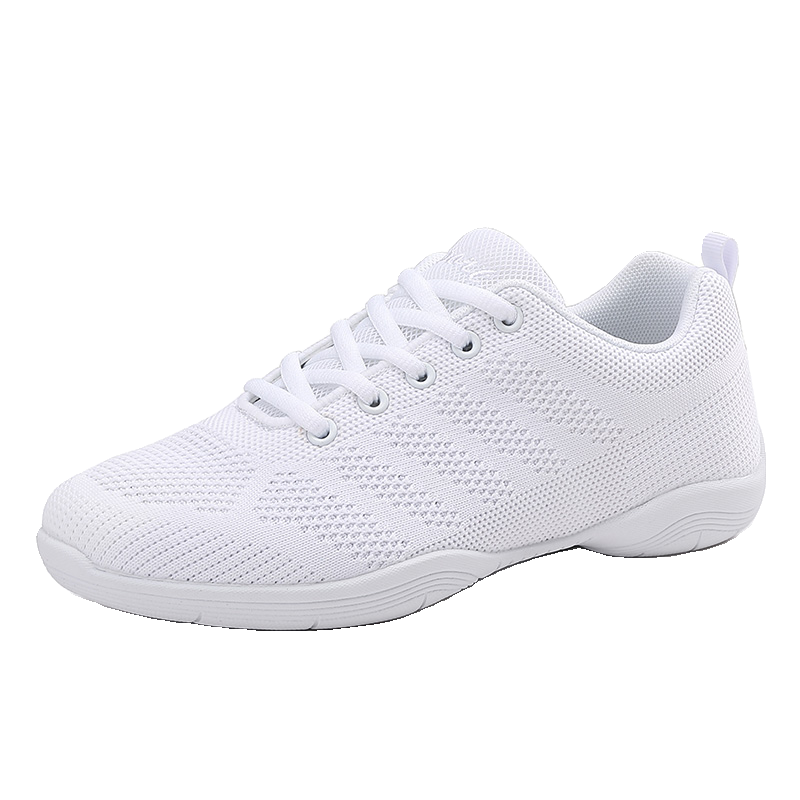 Yingrui cheerleading shoe white gym shoes children's gymnastics shoes female competitive health shoes competition shoes training shoes