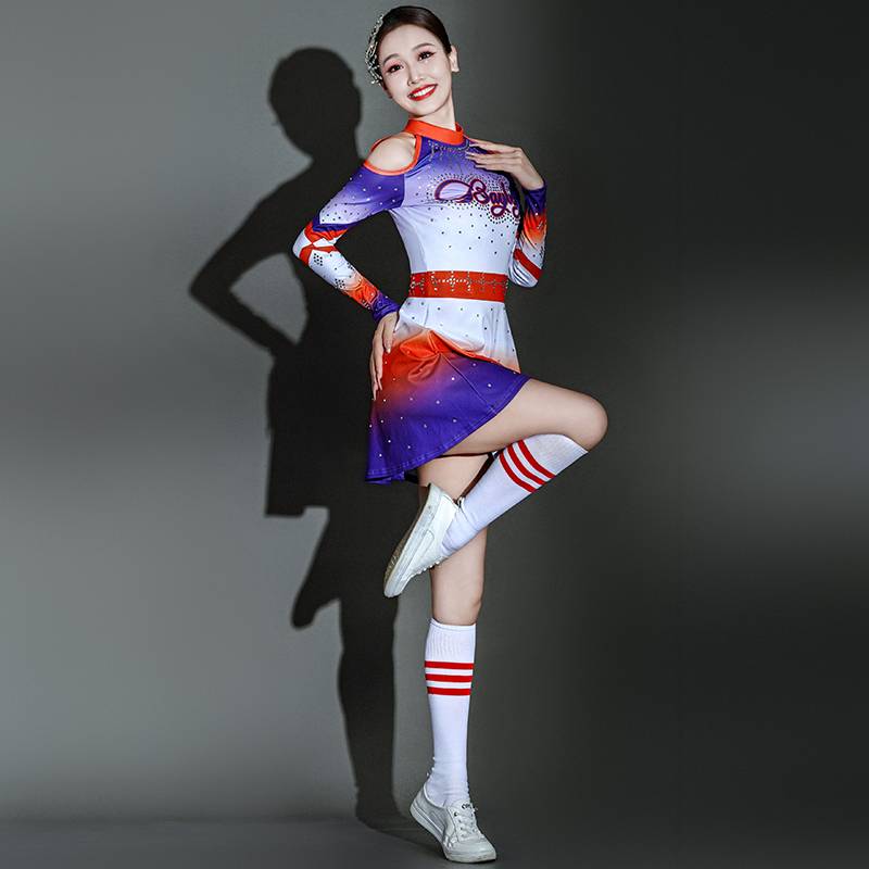 Lara team performed women's Jianmei Fuck Dress Set Gymnast Competition