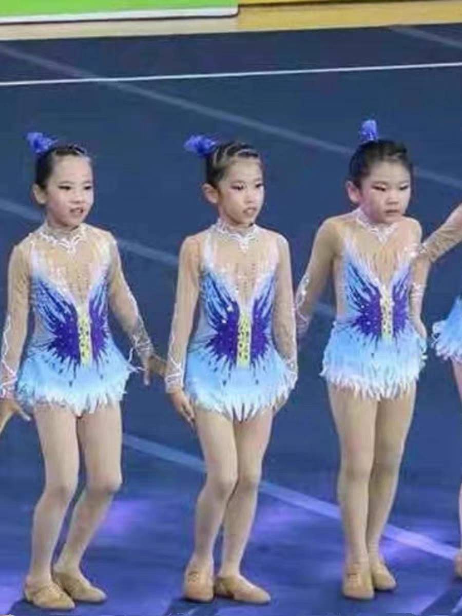 Lala team clothing children's performance service cheerleading dance competition uniform sports show gymnastics performance service jazz dance
