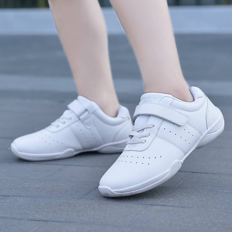 Yingrui Athletic Bodybuilding Shoes Girl Dance Shoes Professional Male White La Raoming Shoes Competition Gymnastic Shoes