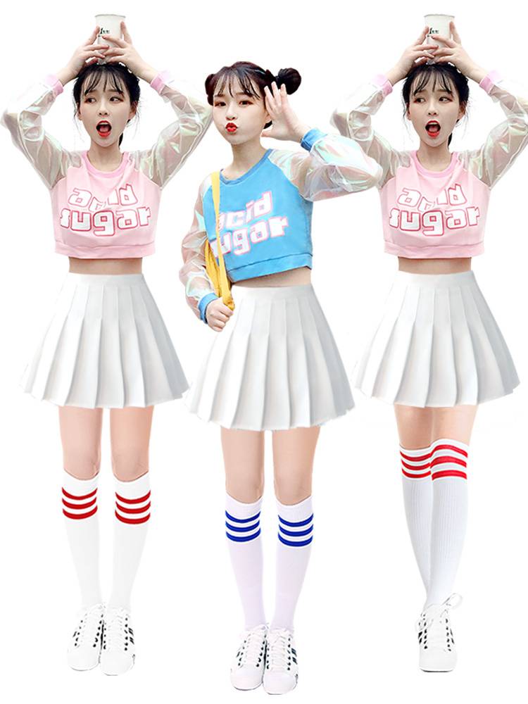 Adult bodybuilding women's group performance service dance cheerleading student sports meeting cheerleading team uniform performance service modern dance