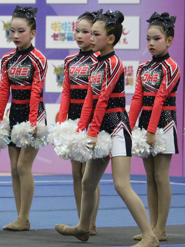 Custom cheerleading competition clothing cheerleading team performance fitness fucking suit dance dance dance service 23 new female men