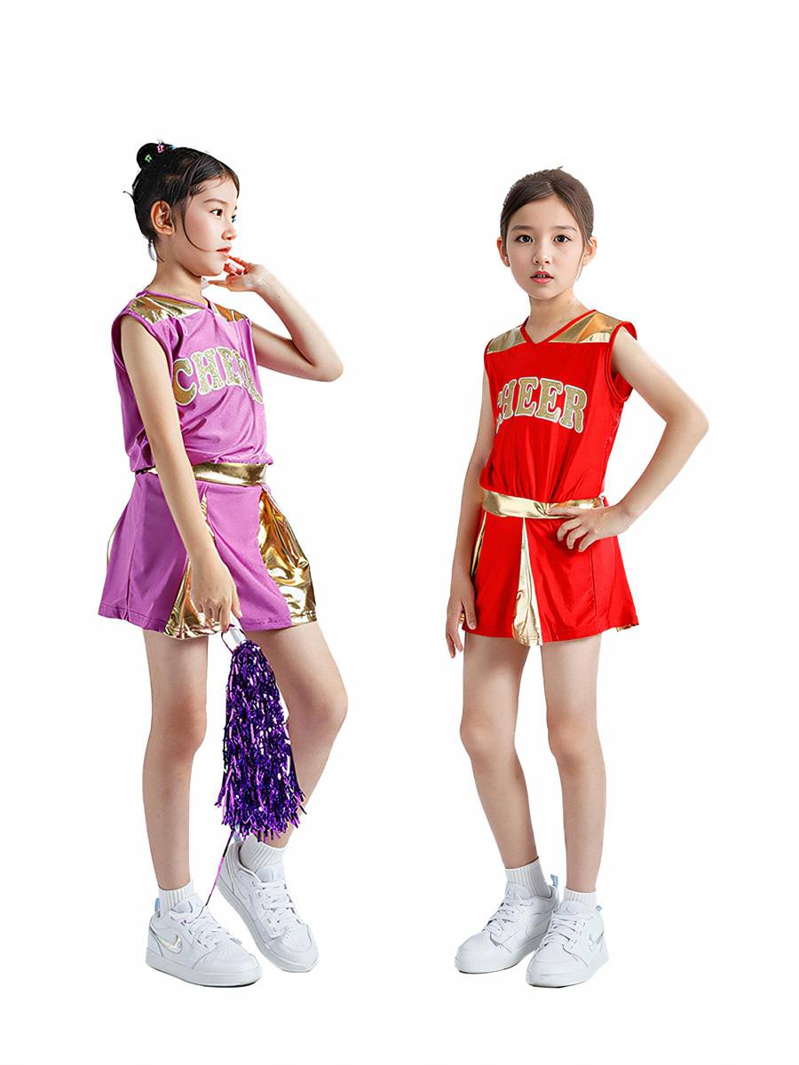 Children's La La Team Performance Server Adult Broadcasting Games Competition Performance Clothing Gardens Skirts Female Women