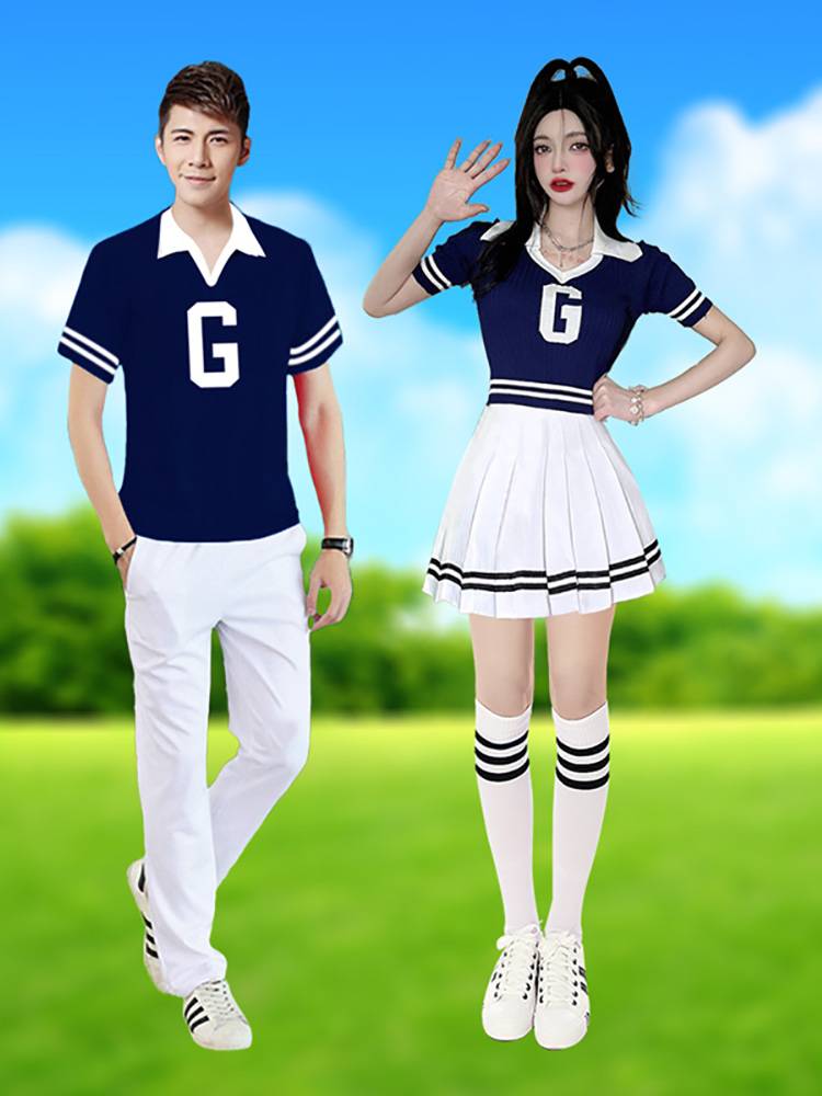 New adult cheerleading performance service Student Lara team women's sports party gymnastics group performance clothing jue