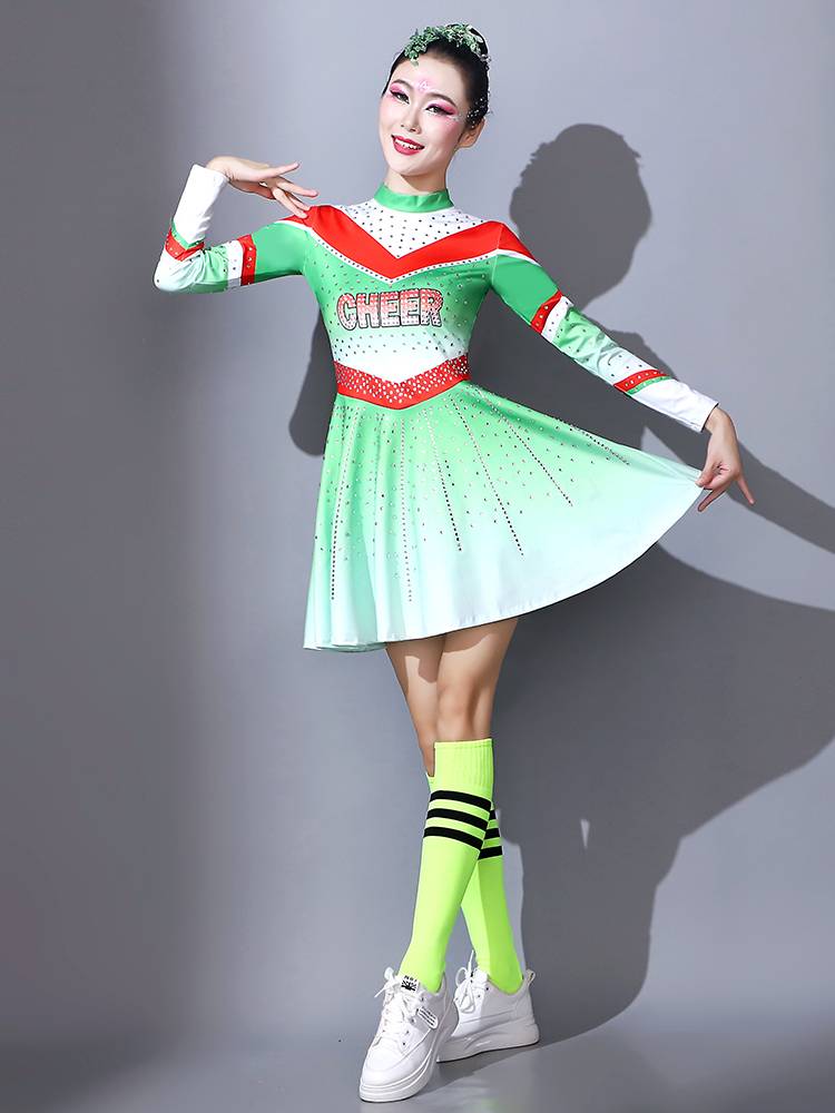 Aesthetic Dance Performance Clothing Performance Service Lala team uniform primary and secondary school students cheerleading mass bodybuilding service