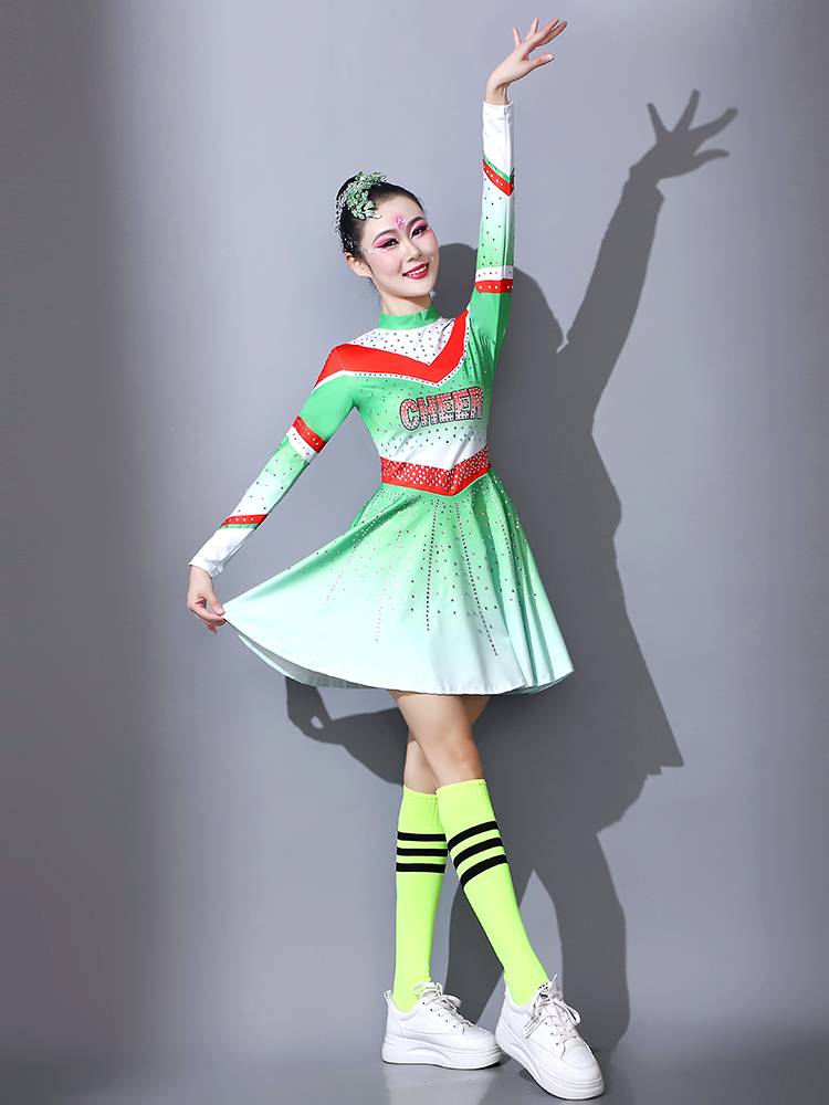 Aesthetic Dance Performance Clothing Performance Service Lala team uniform primary and secondary school students cheerleading mass bodybuilding service