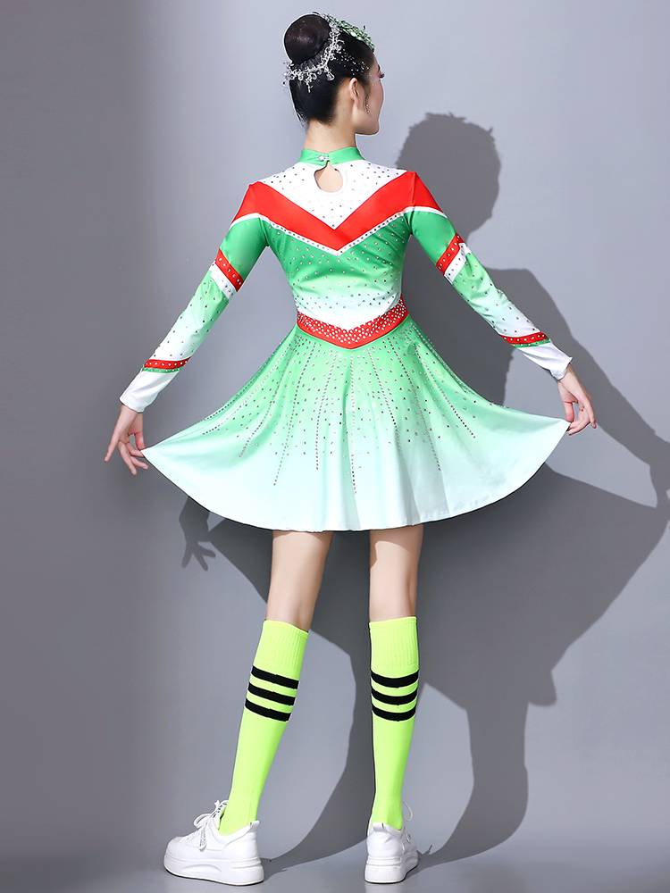 Aesthetic Dance Performance Clothing Performance Service Lala team uniform primary and secondary school students cheerleading mass bodybuilding service