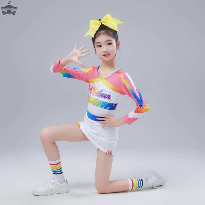 La La Team clothing girls and children performing clothes la lam carager dance competition uniform sports performance service