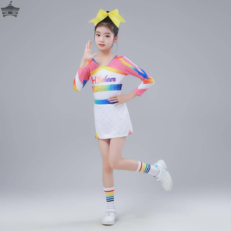La La Team clothing girls and children performing clothes la lam carager dance competition uniform sports performance service