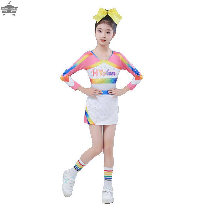 La La Team clothing girls and children performing clothes la lam carager dance competition uniform sports performance service