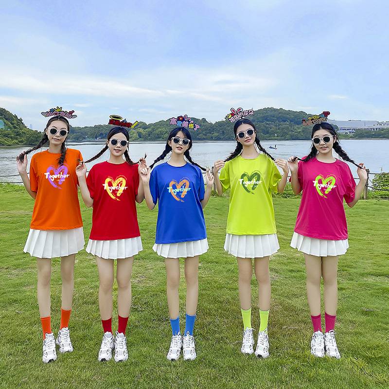 Student La La Raoming Performance Clothing Adult Female Stage Installation La Team playing singing dance bodybuilding suit