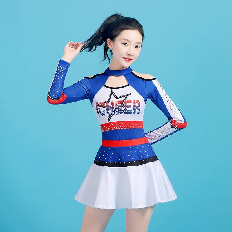 La La Xing Performance Service Jianmei Fuck Plaza Dance Performance Service Student Youth Games Lala Team Competition Clothing
