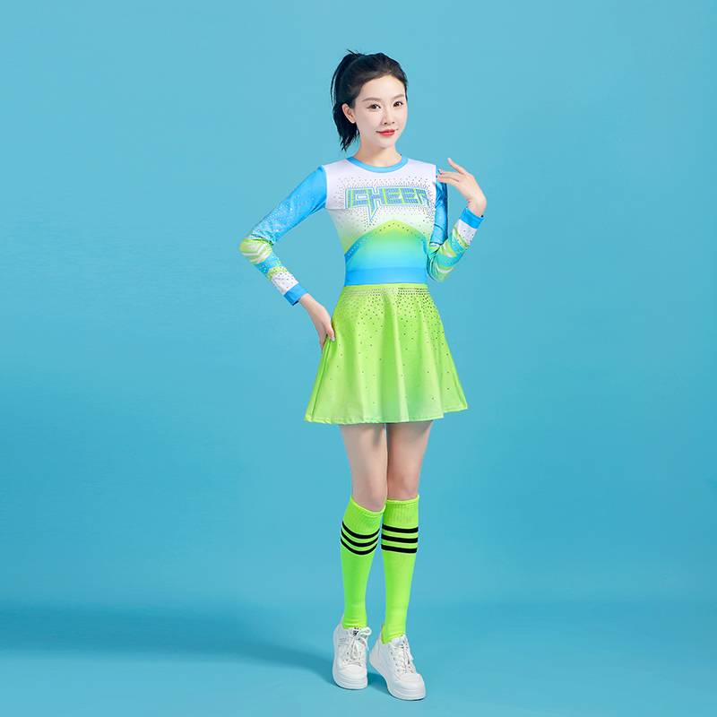 La La Xing Performance Service Jianmei Fuck Plaza Dance Performance Service Student Youth Games Lala Team Competition Clothing