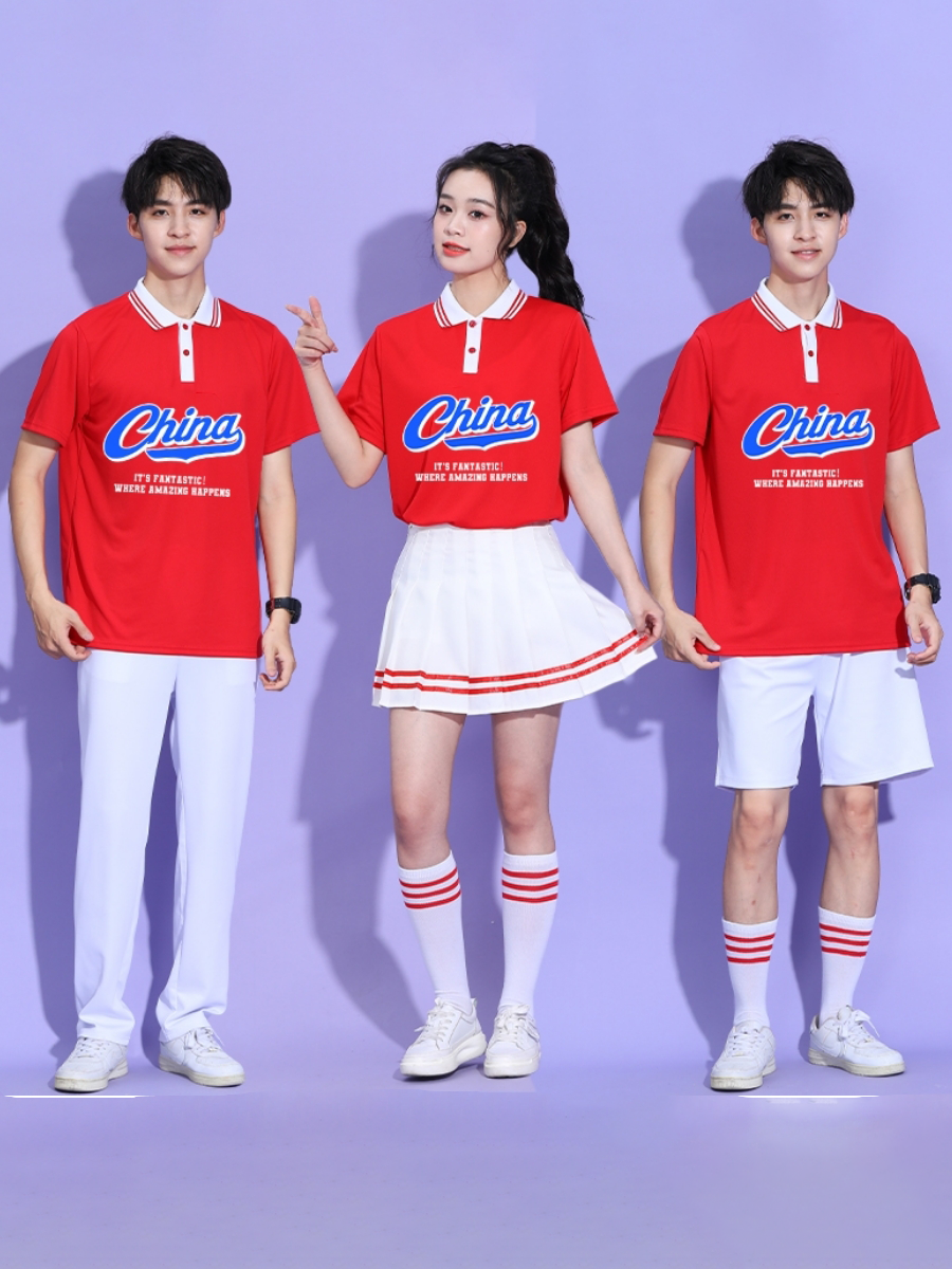 La La Xue Performance Set Female Lala Team Student Games Opening Ceremony Group Fedromes Graduation Performance Clothing