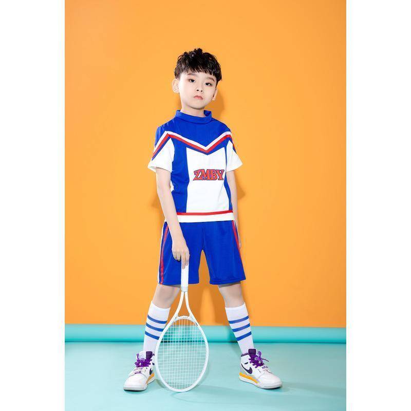 Children cheerleading cheerleading performance clothing and gym dance Lala team elementary school competition sports meeting clothing