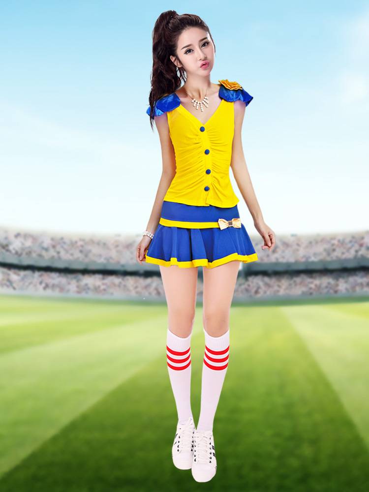 The Korean soccer baby cheerleading, the adult aerobics, the modern dancers