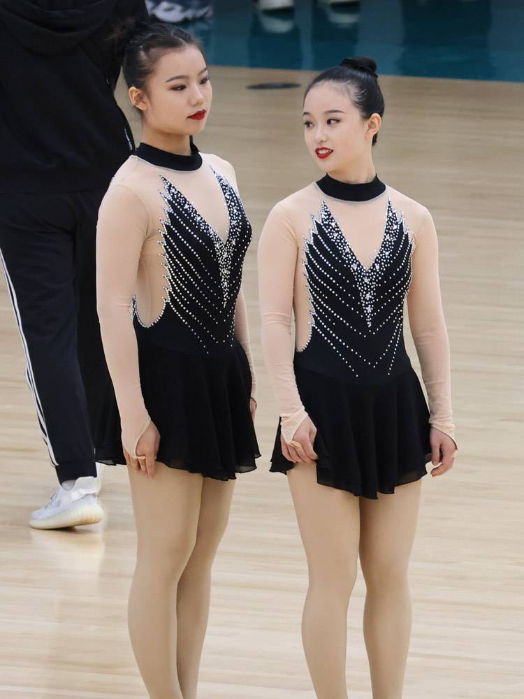 Custom cheerleading competition service la la la la la la la lam clothes competitive gymnastics clothing gymnastics new products 24 adult women