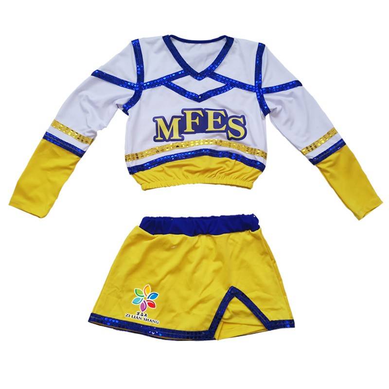 Children's Girl La Raids Performance N Server Gymnastics Uniform Primary and Middle School Student Games Group Fedry Performance Performance
