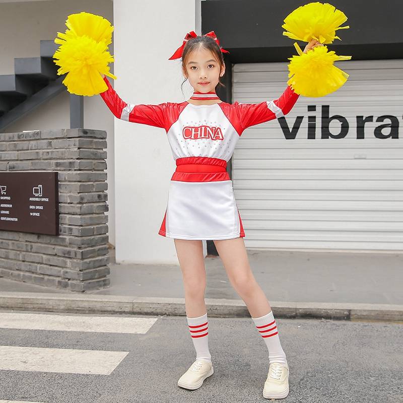 Children's campus cheerleading performance service elementary school student la la la cheales adult competitive fitness exercise contest service
