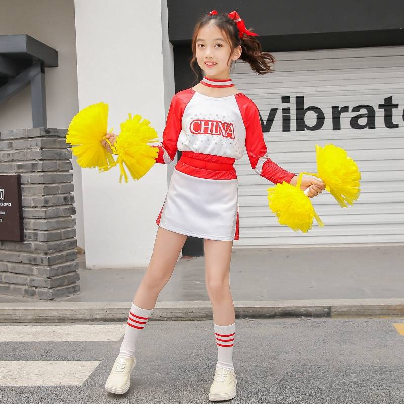 Children's campus cheerleading performance service elementary school student la la la cheales adult competitive fitness exercise contest service
