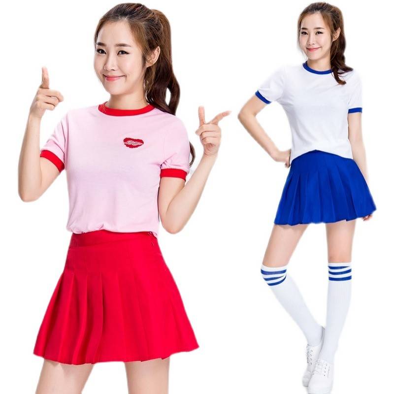 Rental cheerleading performance service adult jazz dance service cheerleading team graduation dancing performance service school luck pleated skirt