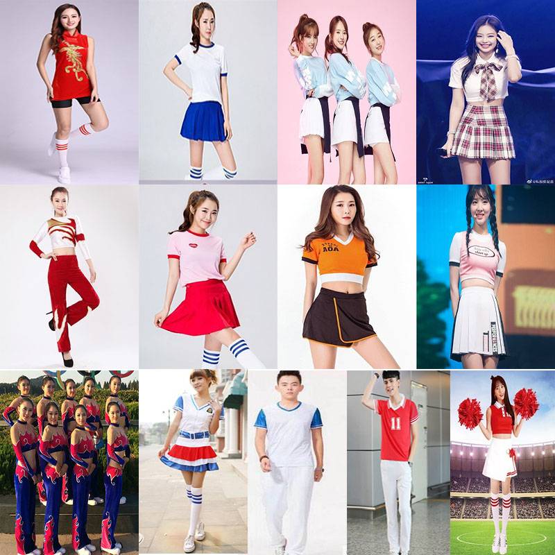 Renting the universe girl youth has you cheerleading and beautiful fuck Korean women's group dance student movement adult dance service