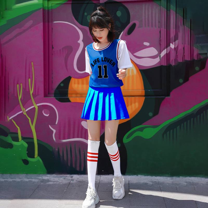 2024 new adult cheerleading team performances basketball football baby dance set gymnastics jazz dance clothing